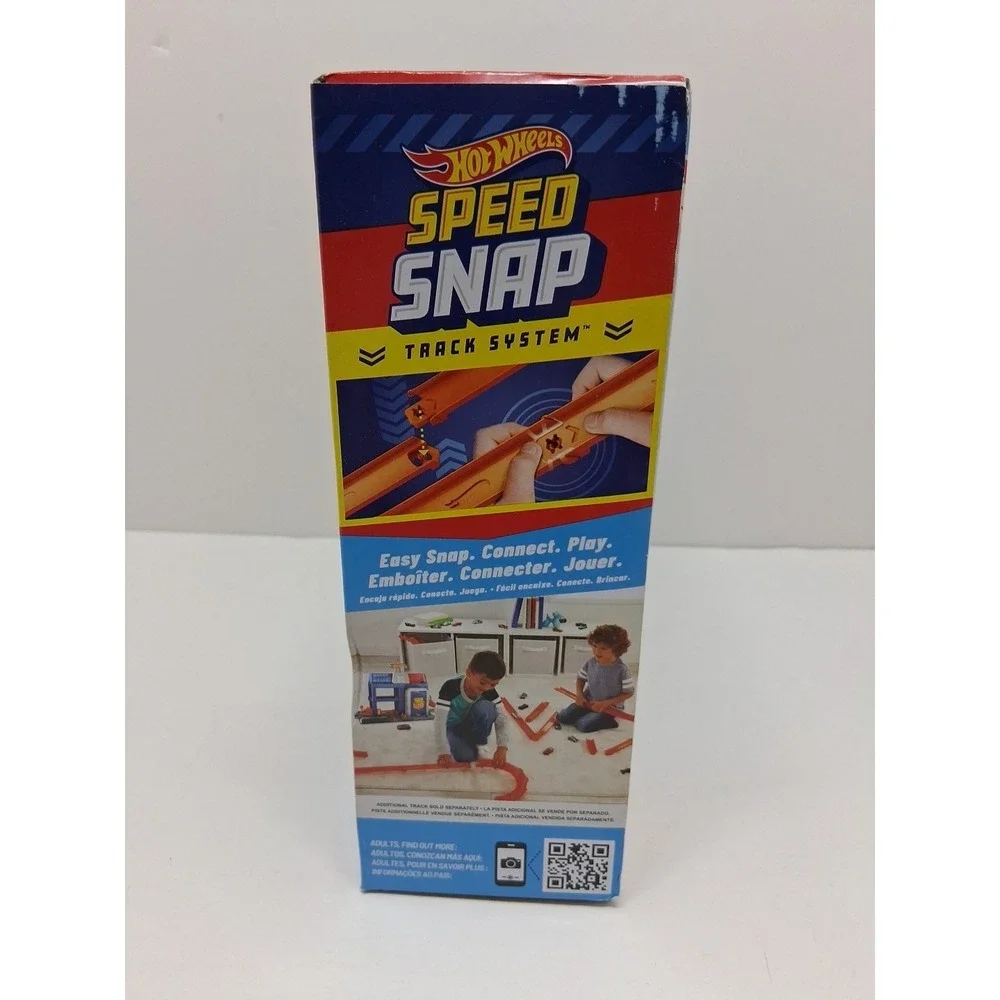 Hot Wheels City Speed Snap Track Downtown Police Tower 2026 NEW 3+